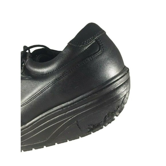 MBT by Swiss Masai Business 04 Black Leather Size 5 US Lace Up Shoes Toning - Picture 8 of 12